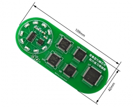 DIY Kits Intensive Pin SMD Soldering Practice Board Water Lamp Analog Circuit Electronic Kits SMT Skill Practice